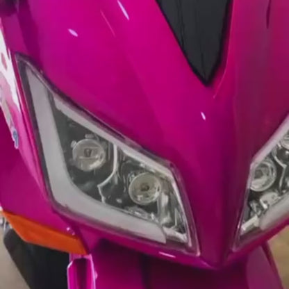 Moto Eléctrica Infantil NMAX  ROSA— Estilo Scooter Deportiva